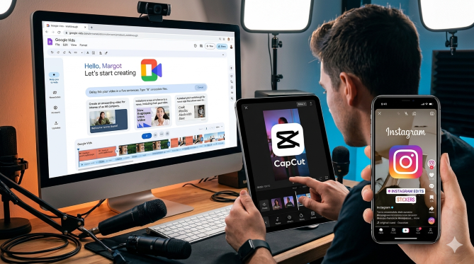 vids, capcut e edits